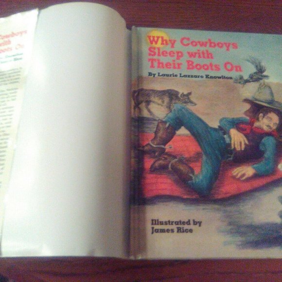 Why Cowboys Sleep with Their Boots on Signed - Picture 2 of 12